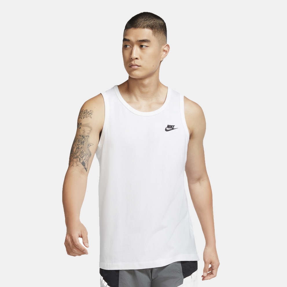 Sportswear Club Men's Tank White BQ1260 - 100 nike men nz sl si running shoe