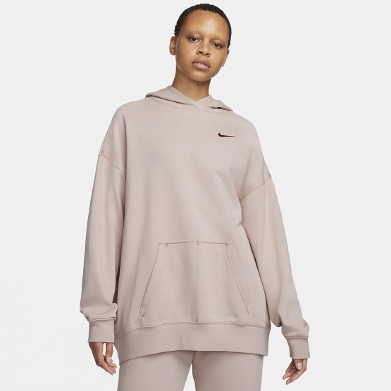 Nike Sportswear Swoosh Γυναικεία Mπλούζα με Kουκούλα