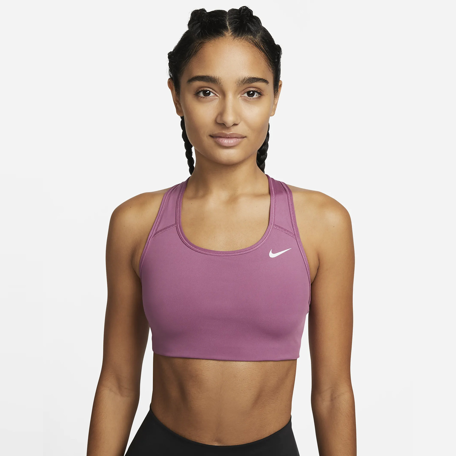Nike Swoosh Medium-Support Γυναικείο Αθλητικό Μπουστάκι (9000094039_56954)