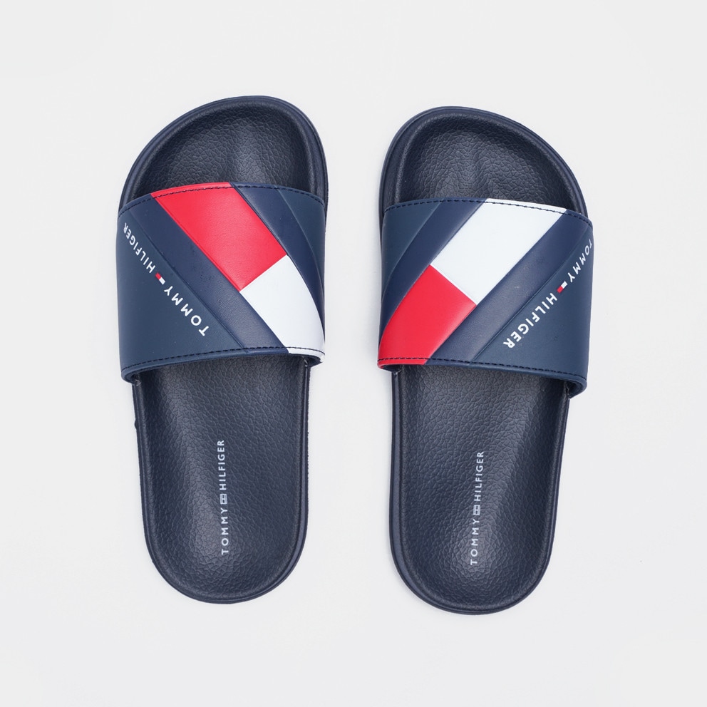 Tommy Jeans Flag Print Pool Παιδικά Slides (9000103078_3024) Παιδικά / Βρεφικά | Bebe / Αγόρι Παπούτσια