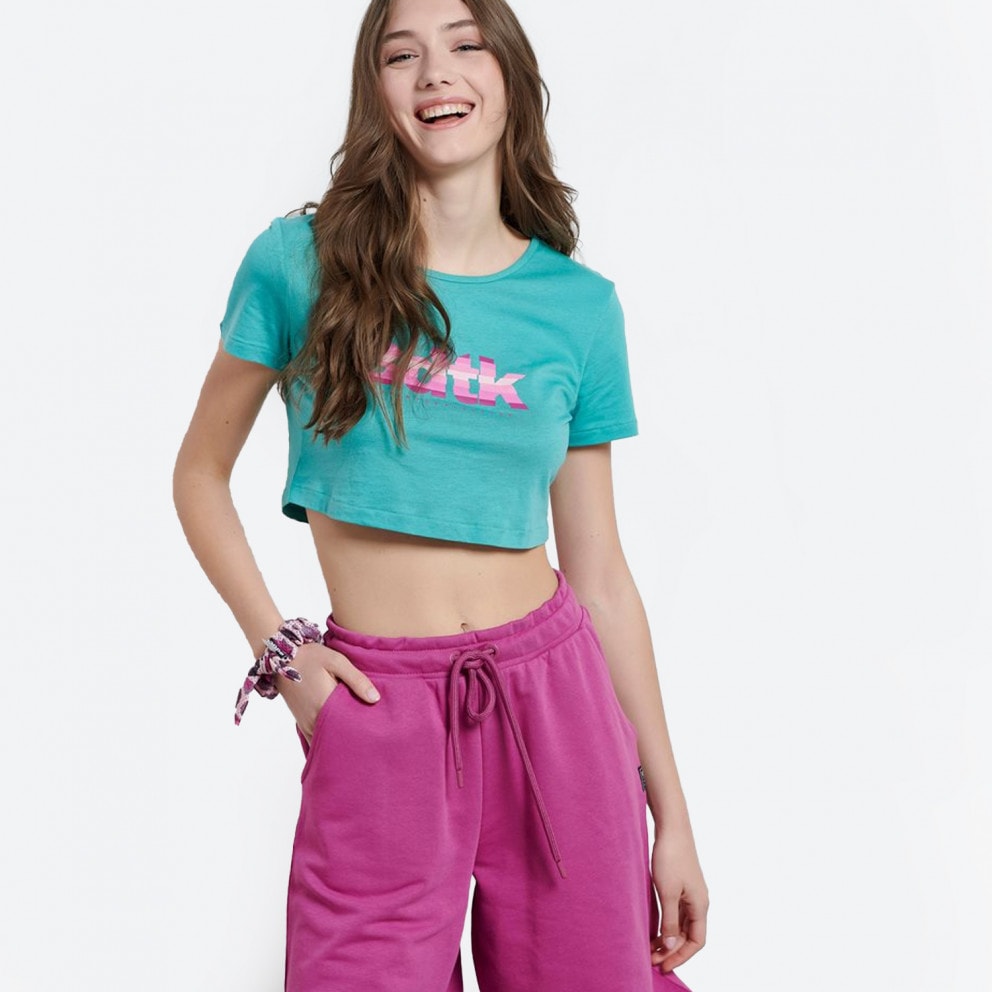 BodyTalk Cropped Skinny Γυναικείο T-shirt