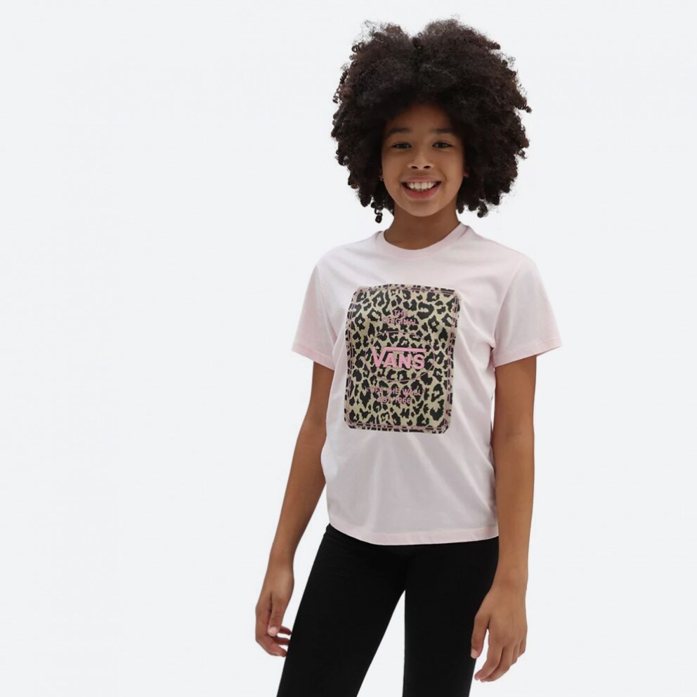 Vans Jewel Leopard Mpink Παιδικό T-shirt