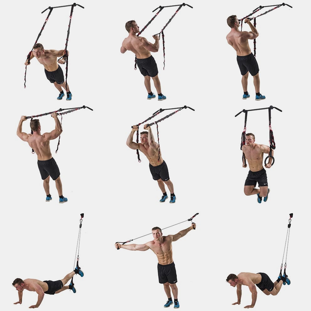 Tunturi Pro Suspension Trainer Set 34.5 x 26 x 26.5 cm