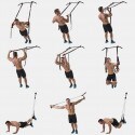 Tunturi Pro Suspension Trainer Set 34.5 x 26 x 26.5 cm