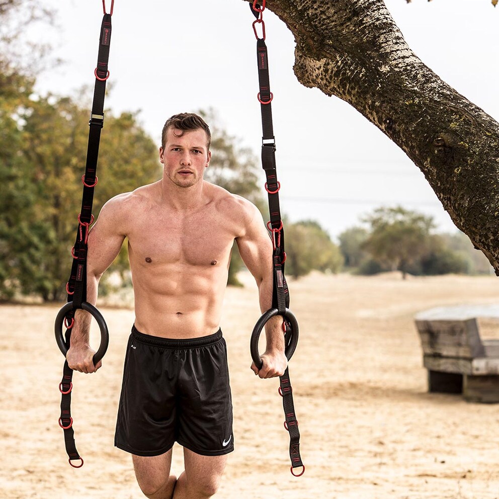 Tunturi Pro Suspension Trainer Set 34.5 x 26 x 26.5 cm