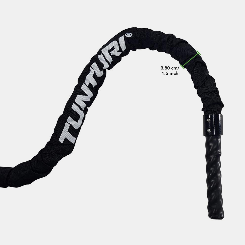 Tunturi Pro Battle Rope 15m with Protection Cover