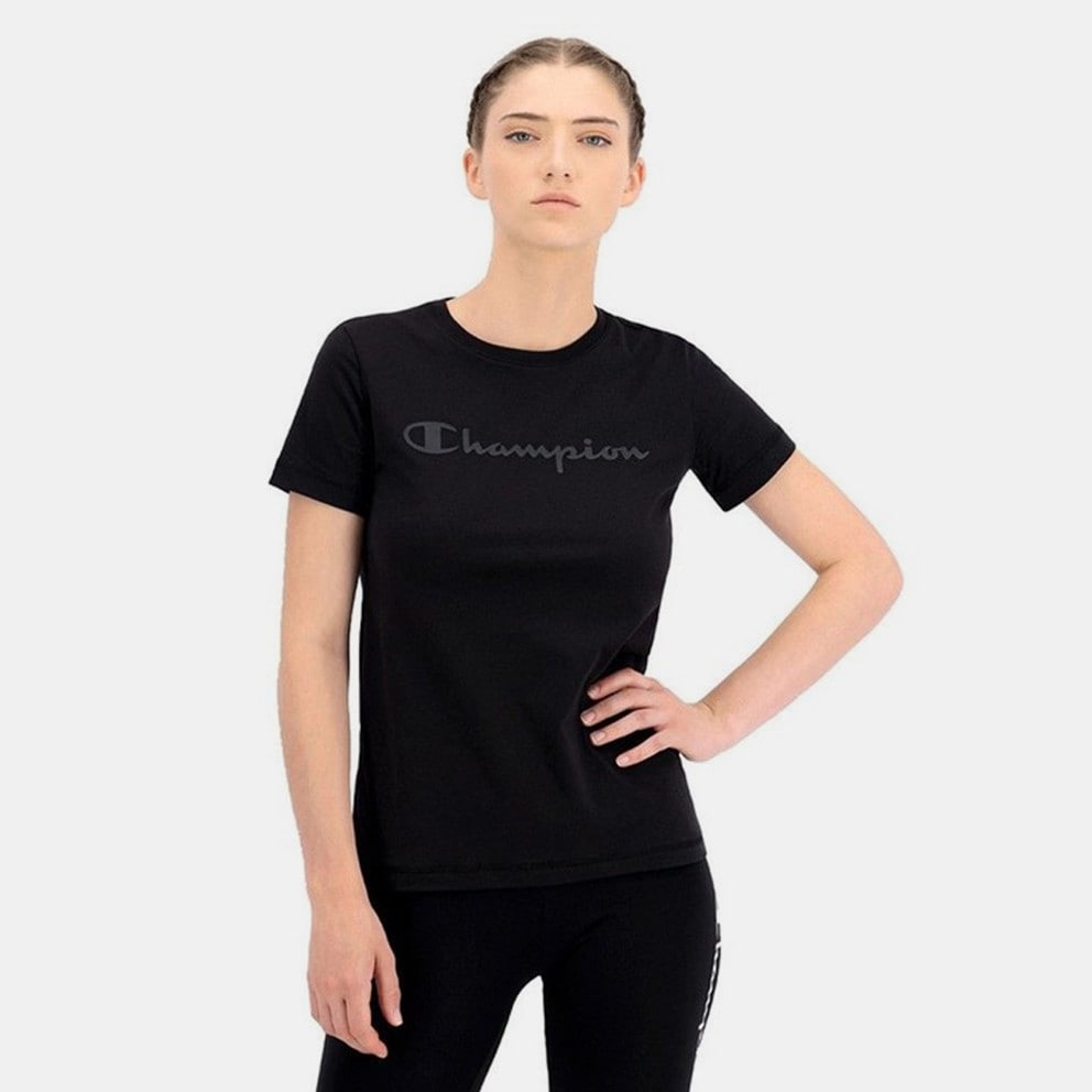 Champion Crewneck Women's T - KK002 - Shirt BLACK 113223 - STONE ISLAND  RIBBED TURTLENECK SWEATER WITH LOGO