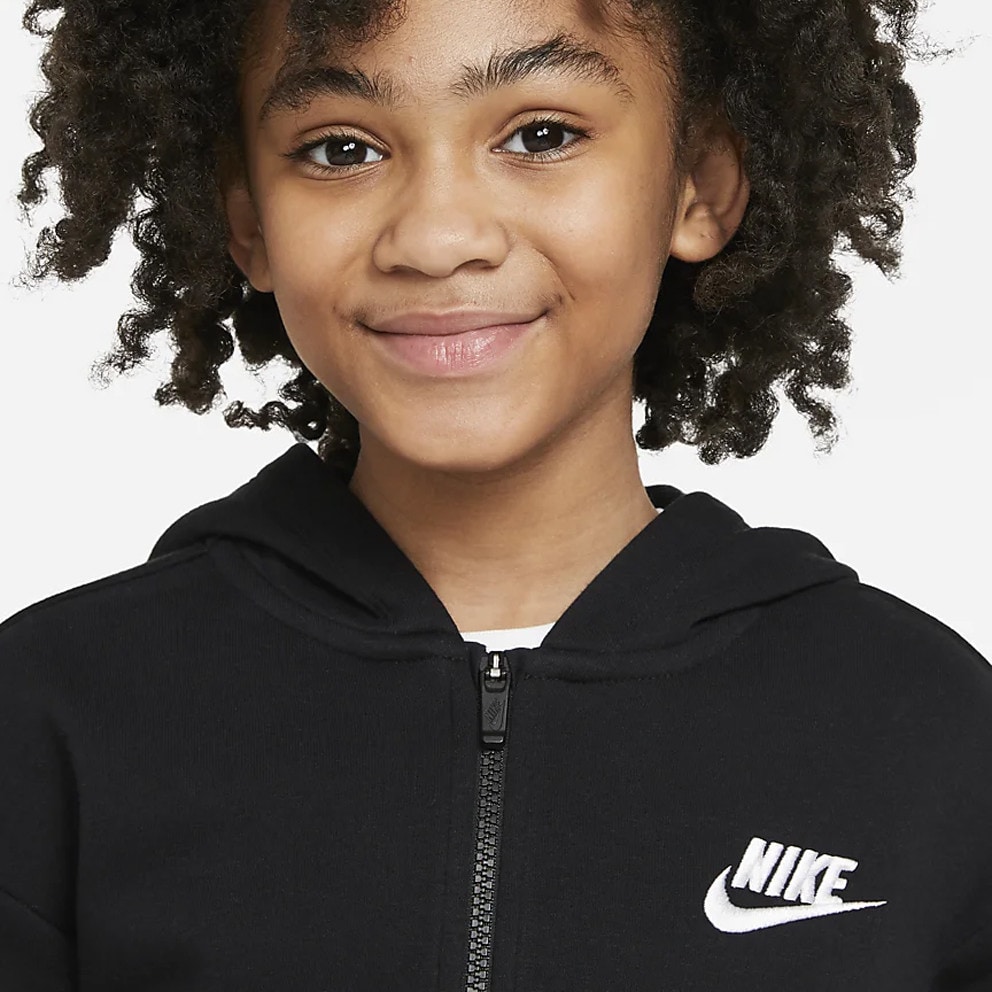 Nike Sportswear Club Fleece Kids' Full Zip Hoodie