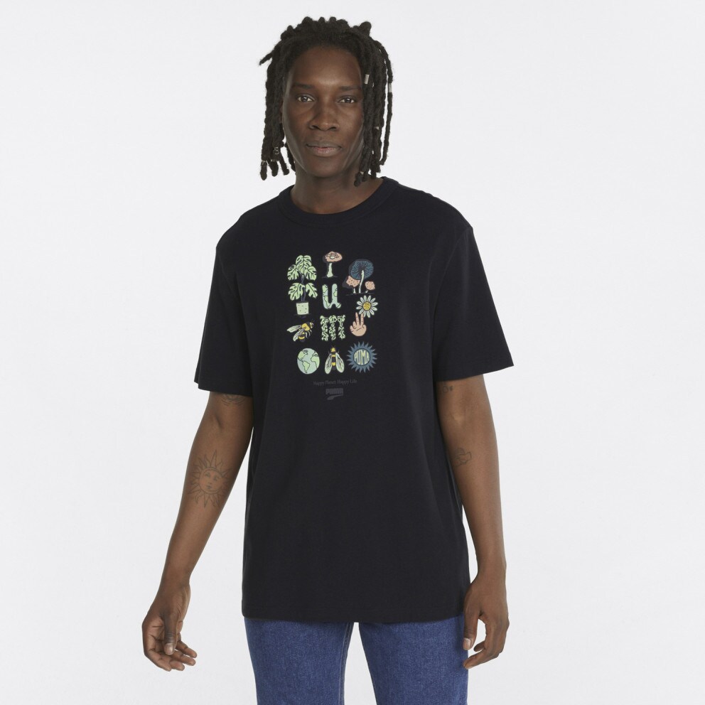 Puma Downtown Graphic Men s T Shirt Black 533673 Puma Match