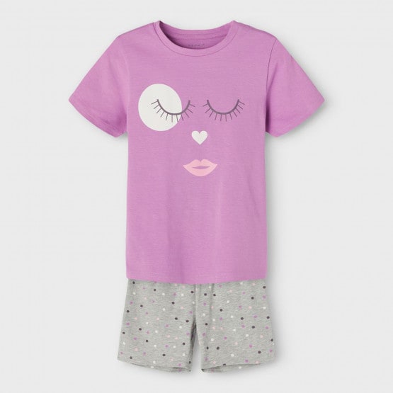 Name it Nkfnightset Shorts Face Kids' Nightset