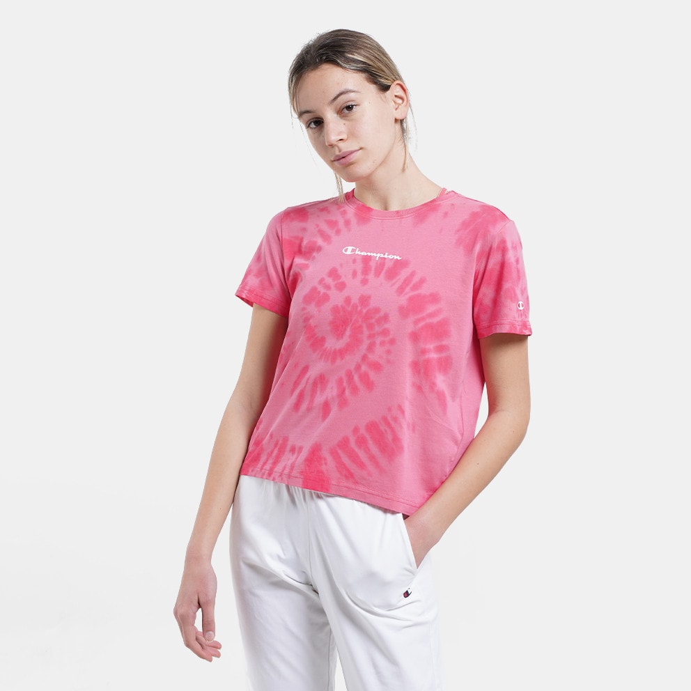 Champion Tie Dye Women's Cropped T-Shirt