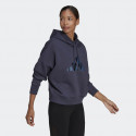 adidas Future Icons Feel Fierce Graphic Γυναικεία Μπλούζα με Κουκούλα