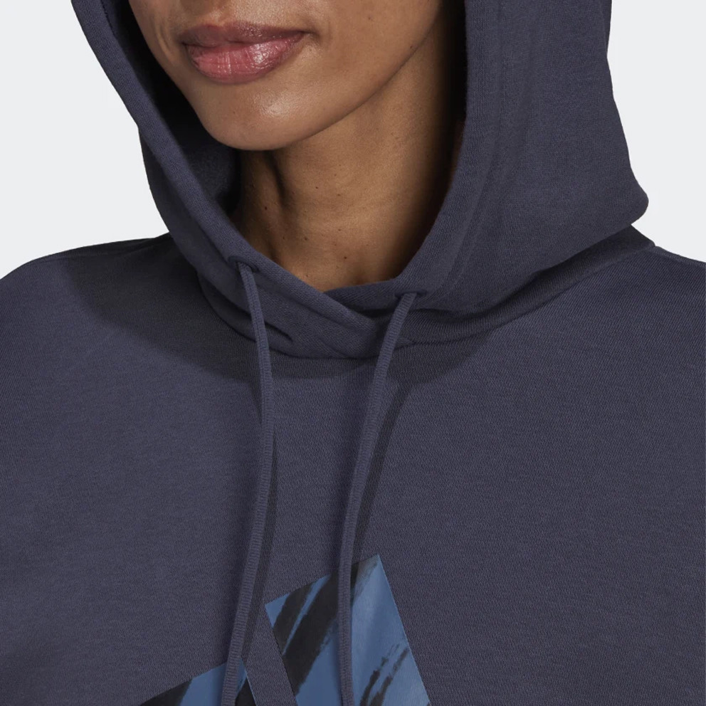 adidas Future Icons Feel Fierce Graphic Γυναικεία Μπλούζα με Κουκούλα