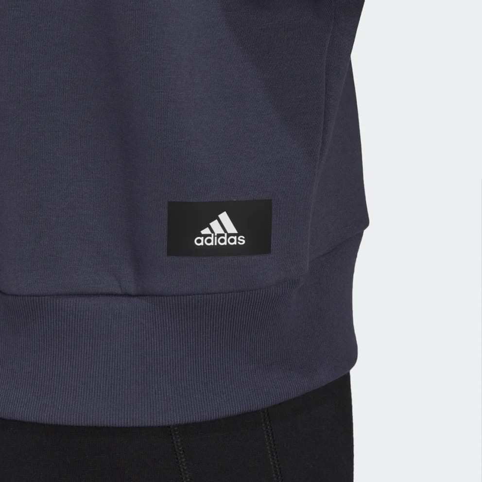 adidas Future Icons Feel Fierce Graphic Γυναικεία Μπλούζα με Κουκούλα