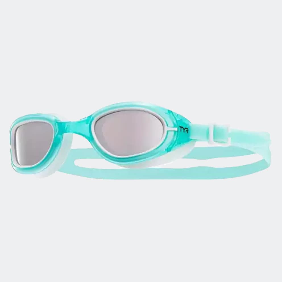 TYR Special Ops 2.0 Femme Polarized Silver Swimming Goggles