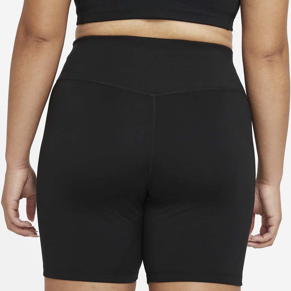 Nike One Mid-Rise 7" Plus Size Γυναικείο Biker Σορτς