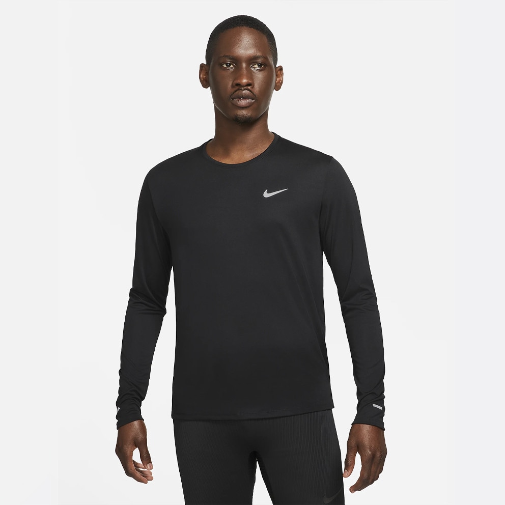 Nike Dri-FIT Miler Ανδρική Μπλούζα με Μακρύ Μανίκι