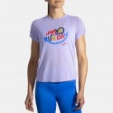 Brooks Distance Graphic Short Sleeve Γυναικείο Running T-shirt