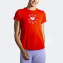 Brooks Distance Graphic Short Sleeve Γυναικείο Running T-shirt