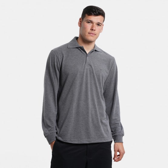Target men's long sleeve polo shirts hotsell