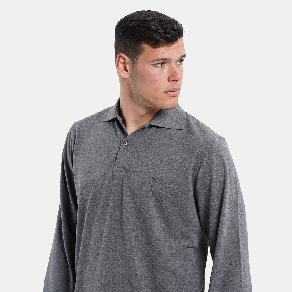 Target Men's Polo Long Sleeve T-Shirt