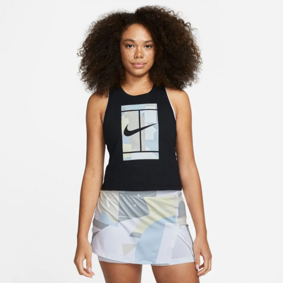 Nike Court Logo Γυναικεία Αμάνικη Μπλούζα