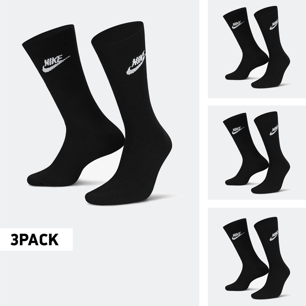 Nike Sportswear Everyday Essential 3-Pack Unisex Κάλτσες (9000095900_1480)