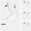 Nike Sportswear Everyday Essential 3-Pack Unisex Κάλτσες