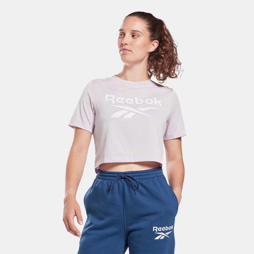 shirt Pink HB2277 - Reebok Sport Identity Women\'s Crop T - Жіночий  спортивний топ reebok h51698