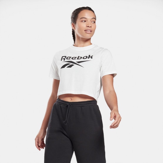 Reebok Sport Identity Γυναικείο Crop T-shirt