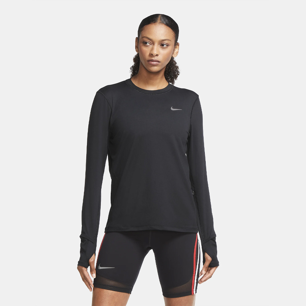 Nike Dri-FIT Element Γυναικεία Μπλούζα με Μακρύ Μανίκι (9000105439_8621)
