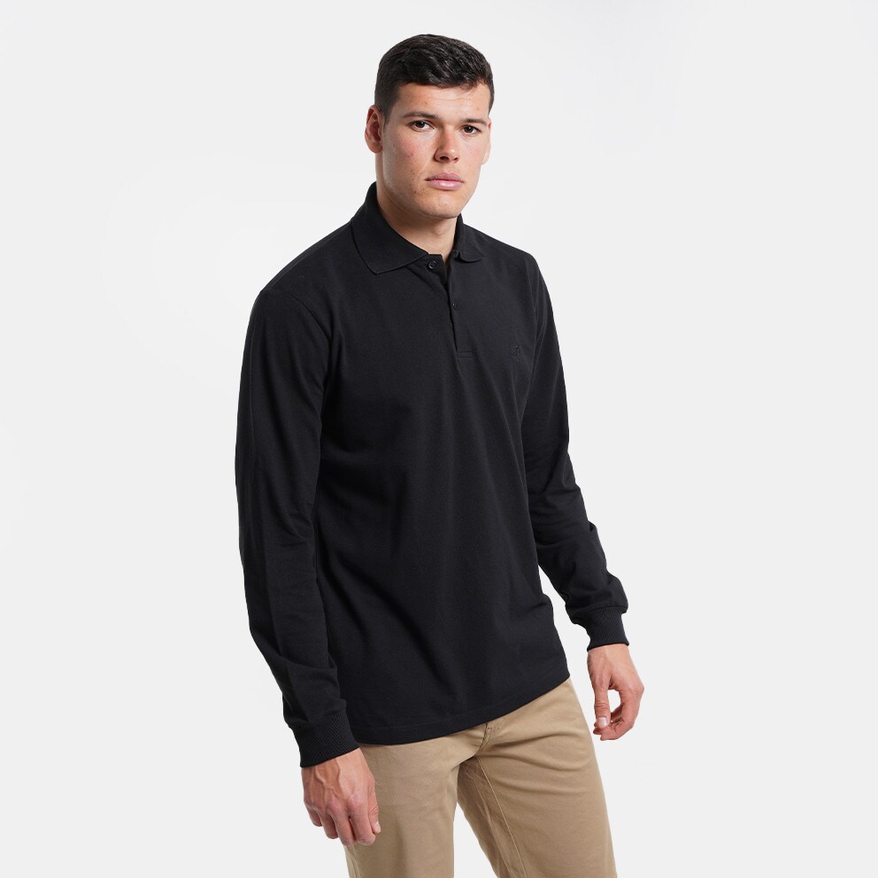 Target Men's Polo Long Sleeve T-Shirt