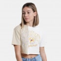 Tommy Jeans Spliced Logo Γυναικείο Cropped T-shirt