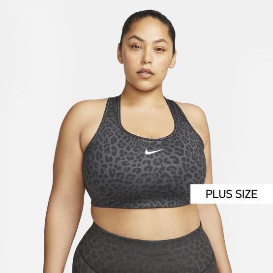 Nike Dri-FIT Swoosh Γυναικείο Plus Size Αθλητικό Μπουστάκι