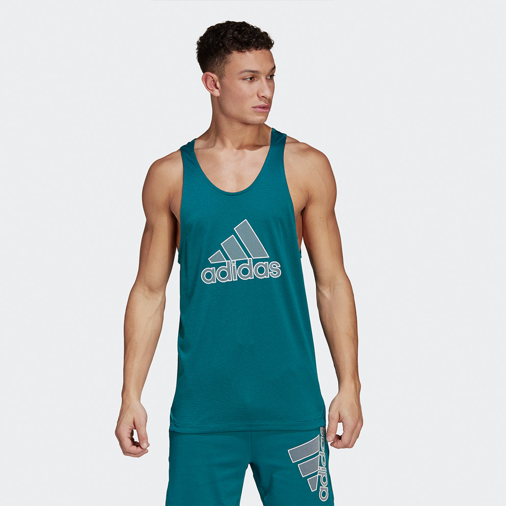 adidas Performance Muscle Tank Top Muscle Ανδρικό Αμάνικο T-shirt (9000097826_57806)