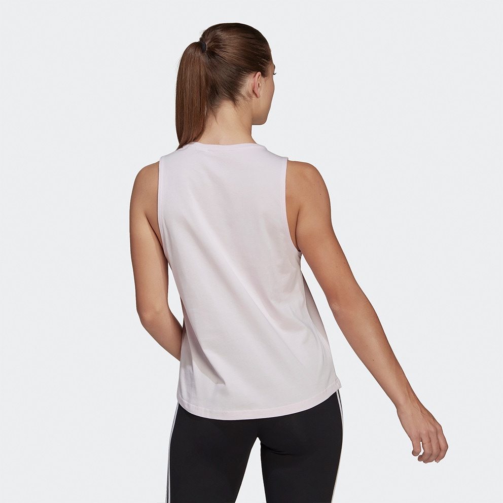 adidas Essentials Big Logo Γυναικεία Αμάνικη Μπλούζα