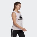 adidas Essentials Big Logo Γυναικεία Αμάνικη Μπλούζα