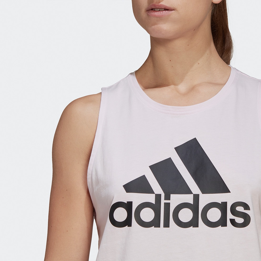 adidas Essentials Big Logo Γυναικεία Αμάνικη Μπλούζα