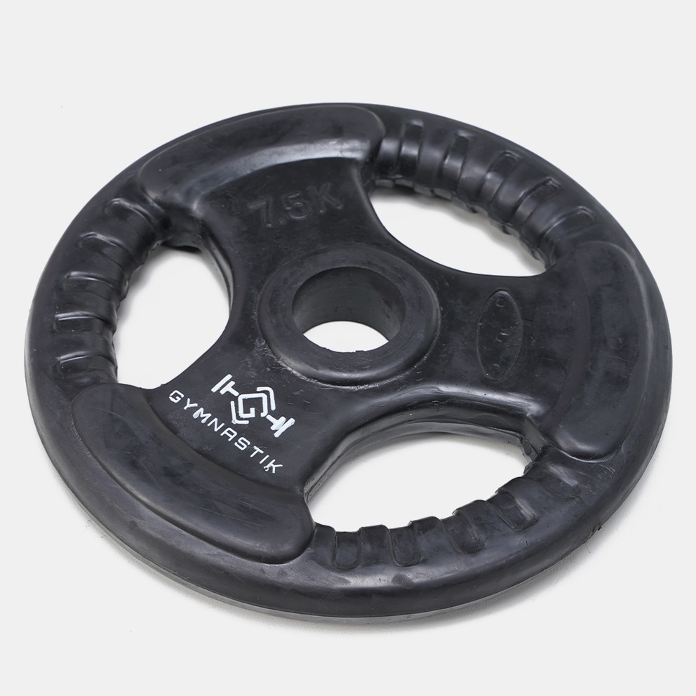 GYMNASTIK Rubber Weight Lifting Plate 7,5 kg (Φ50)