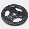 GYMNASTIK Rubber Weight Lifting Plate 7,5 kg (Φ50)