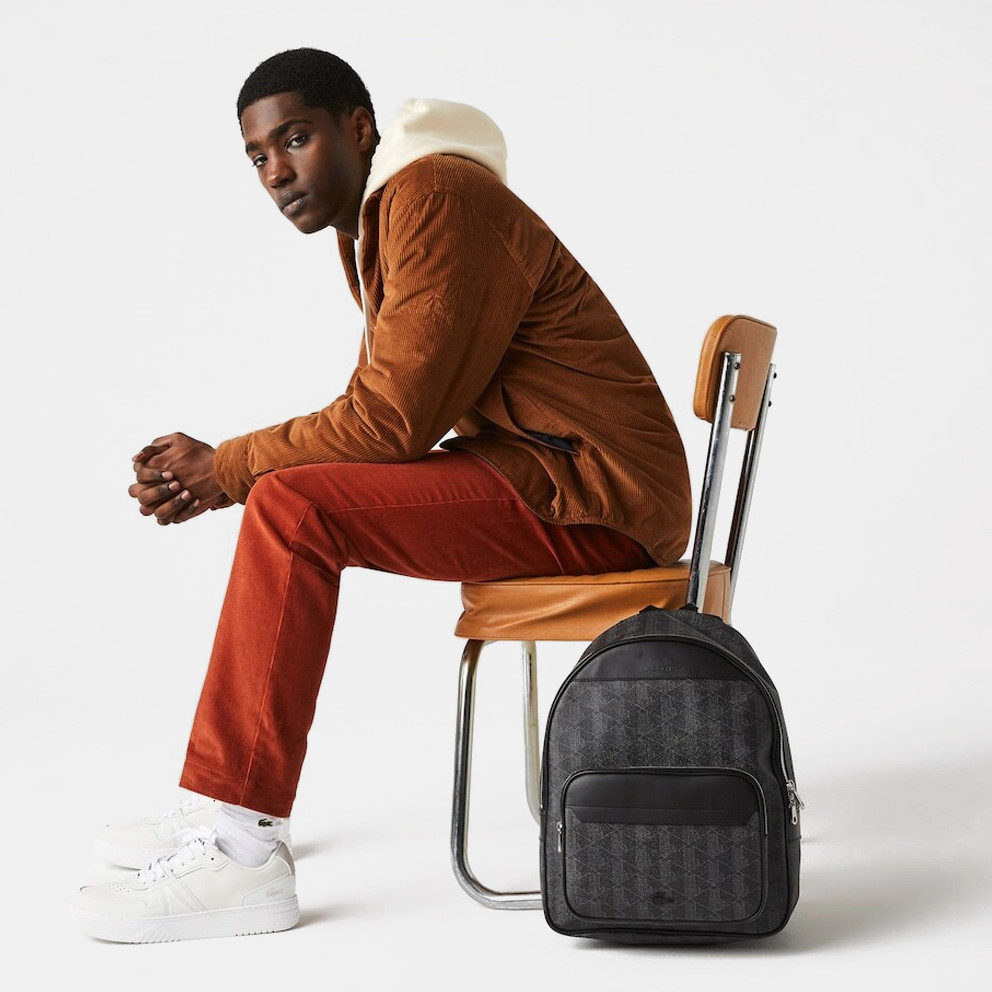 Lacoste The Blend Monogram Canvas Backpack