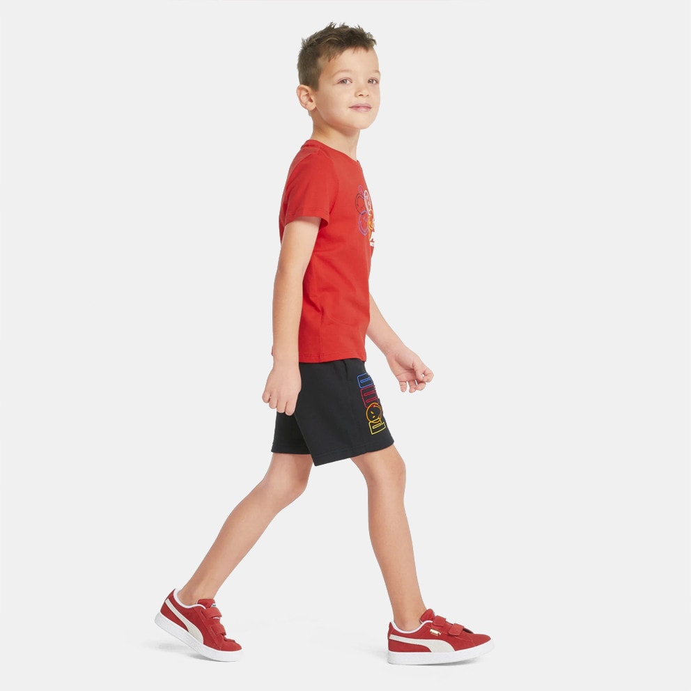 Puma x Smiley World Παιδικό Σορτς