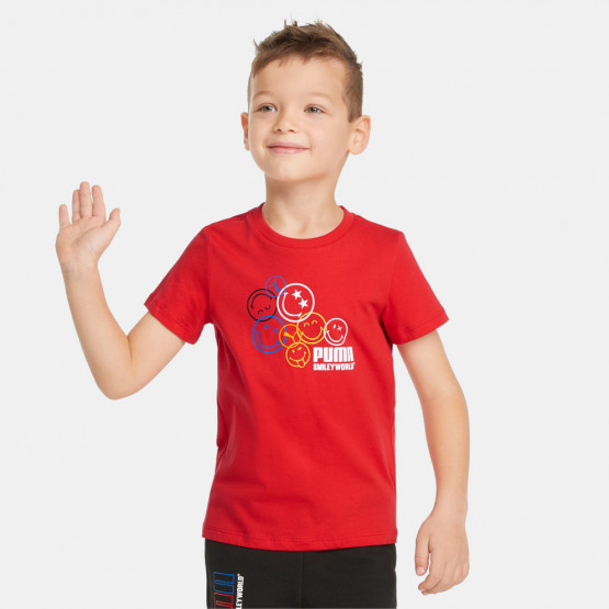 Puma X Smileyworld Παιδικό T-shirt