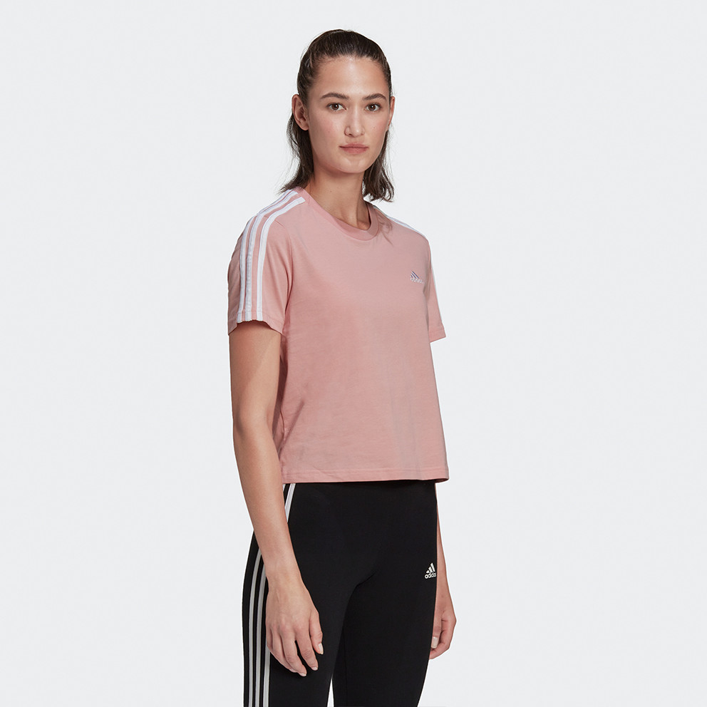 adidas Essentials Loose 3-Stipes Women’s Cropped Tee
