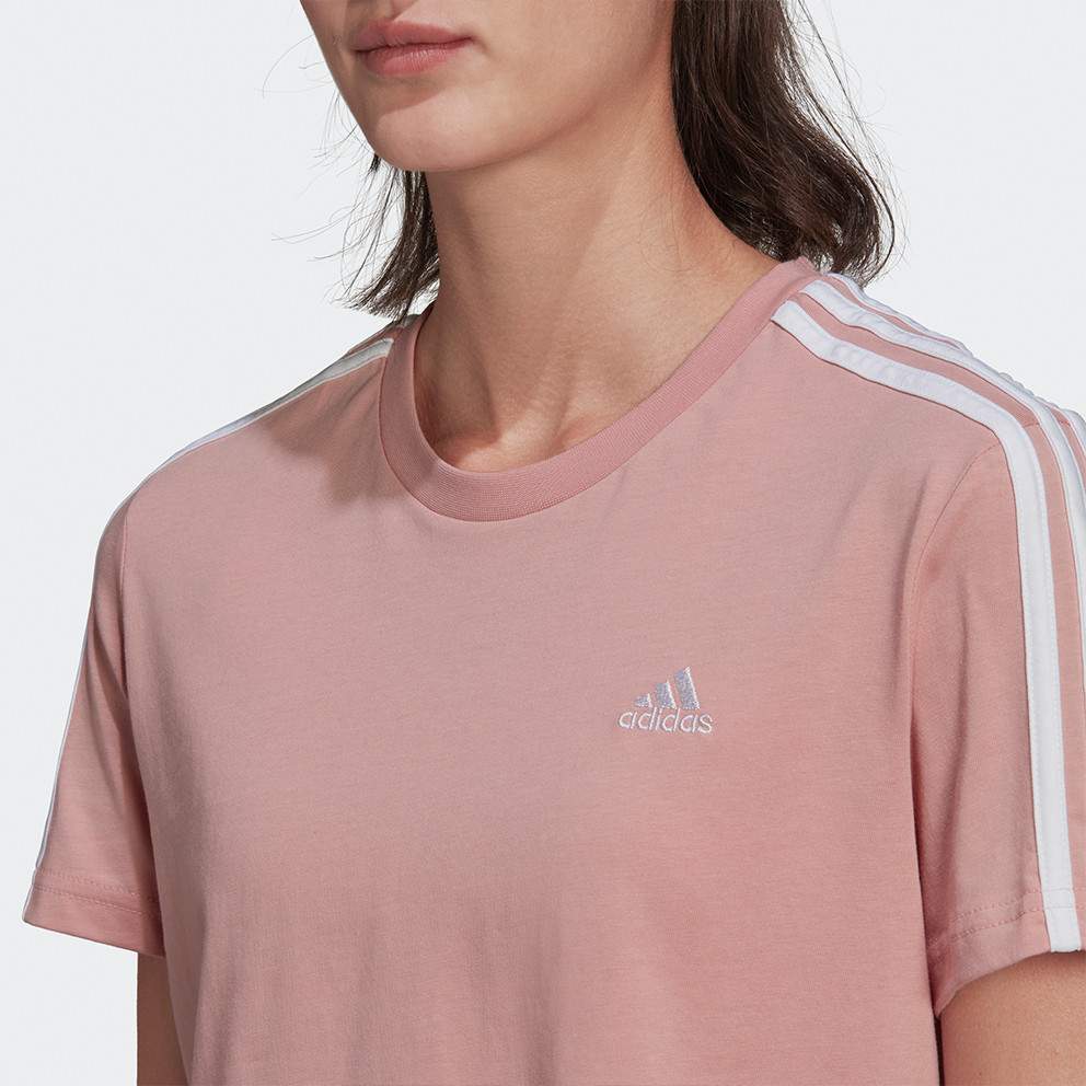 adidas Performance Essentials Loose 3-Stipes Γυναικείο Crop T-shirt