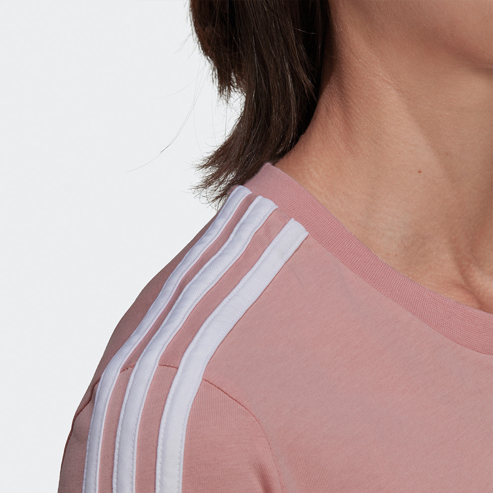 adidas Performance Essentials Loose 3-Stipes Γυναικείο Crop T-shirt