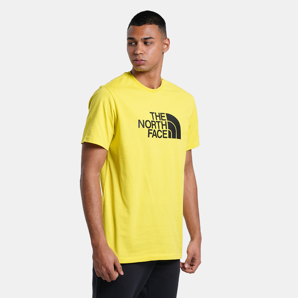 the north face t shirt yellow