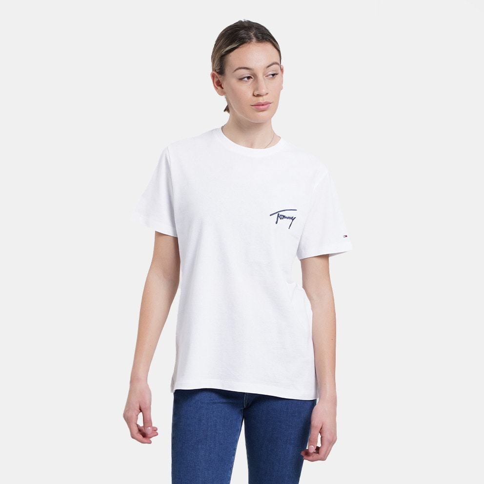 Tommy Jeans Signature Relaxed Γυναικείο T-shirt (9000102962_1539) 90001029621539