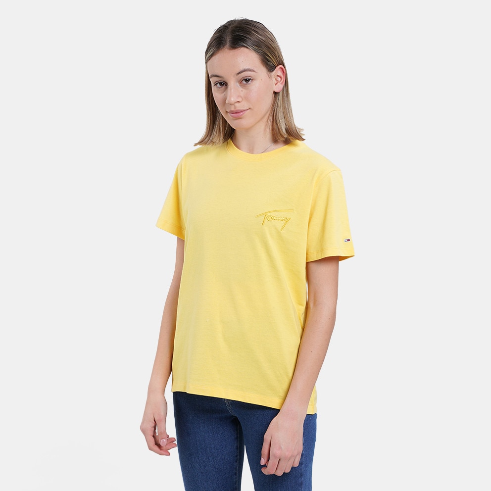 Tommy Jeans Signature Relaxed Γυναικείο T-shirt