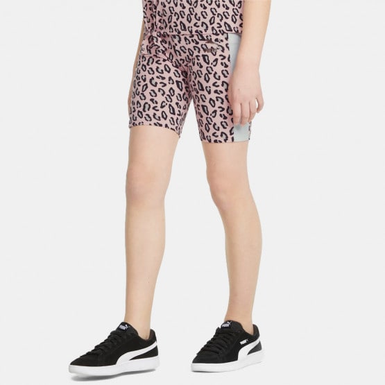 Puma Classics Summer Roar T7 Aop Kid's Biker Shorts